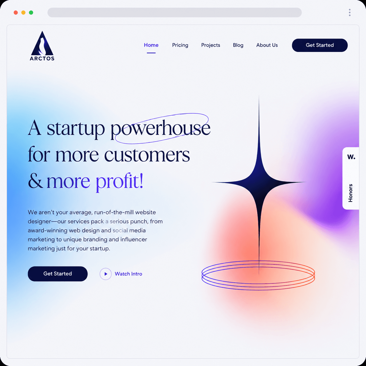 Marketing websites