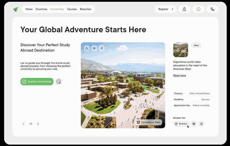 Flymasters university discovery experience